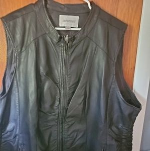 Pleather vest